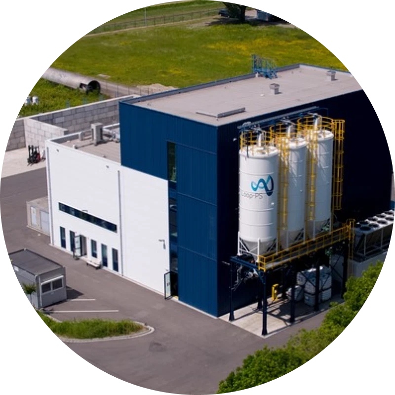 Erste industrielle Anlage für Recycling von EPS-Dämmstoffen